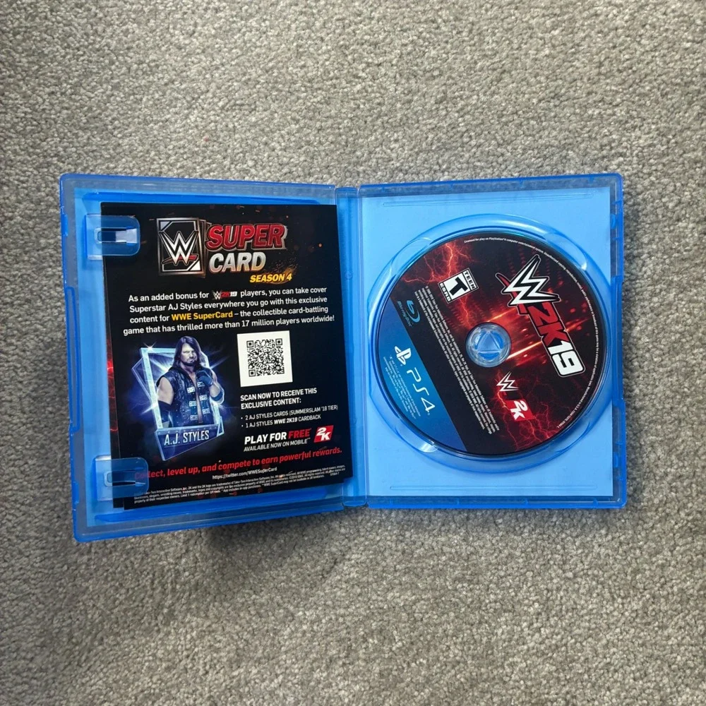 2K Games WWE 2K19 PlayStation 4 Wrestling Sports Game